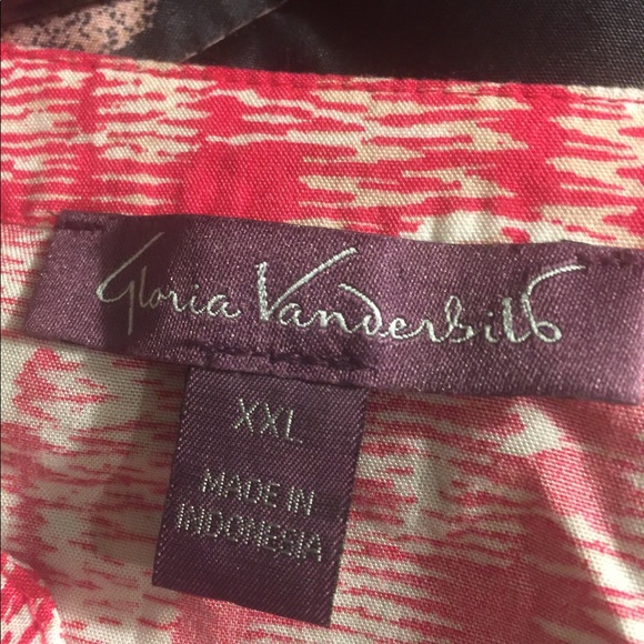 Gloria Vanderbilt Blouse XXL - Picture 3 of 5